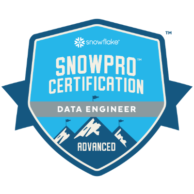 SnowPro Advanced: Data Engineer badge